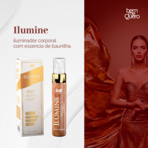 ILUMINADOR CORPORAL INTT ILUMINE BY CASTROPIL BAUNILHA 60ML