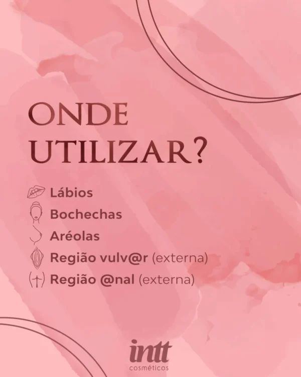 MAQUIAGEM LÍGUIDA MAKEUP LIP TINT INTT SWEET ROSE BY CASTROPIL 3,5ML - Imagem 6
