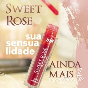 MAQUIAGEM LÍGUIDA MAKEUP LIP TINT INTT SWEET ROSE BY CASTROPIL 3,5ML