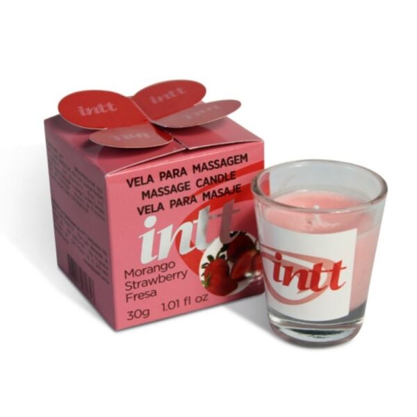 VELA BEIJÁVEL PARA MASSAGEM INTT 40G 5 AROMAS - Imagem 4