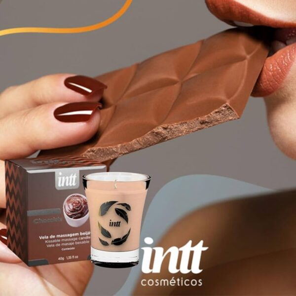 VELA BEIJÁVEL PARA MASSAGEM INTT 40G 5 AROMAS - Imagem 10