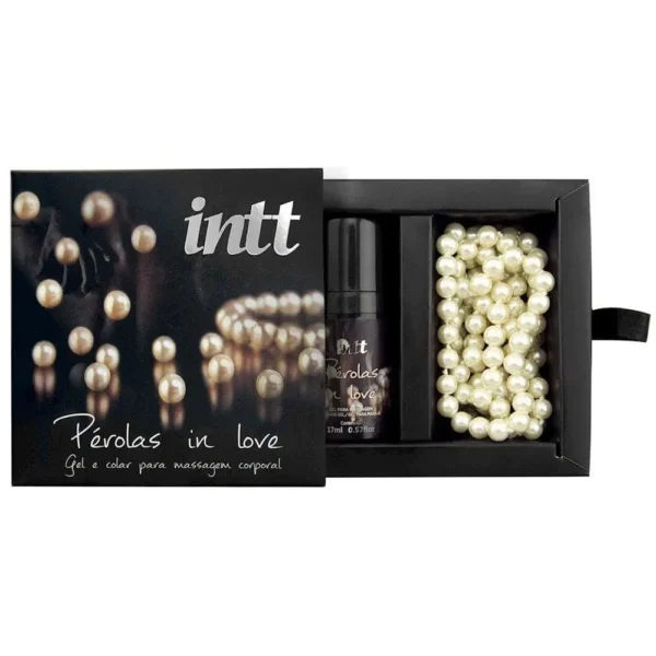 KIT PÉROLAS IN LOVE INTT COLAR DE PÉROLAS + SPRAY 17ML LUBRIFICANTE - Imagem 4