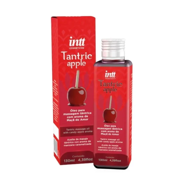ÓLEO DE MASSAGEM TÂNTRICA INTT TANTRIC APPLE MAÇÃ DO AMOR 130ML - Imagem 8