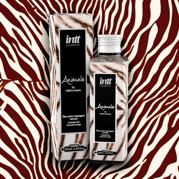 ÓLEO DE MASSAGEM AFRODISÍACO INTT ANIMALS 130ML