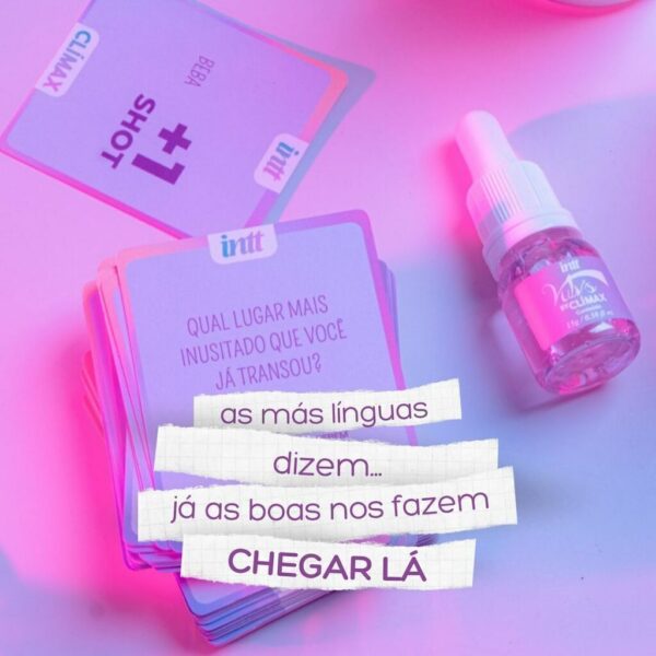 JOGO CLÍMAX BY INTT 69 CARTAS + GEL VUL'S BY CLIMAX - Imagem 3