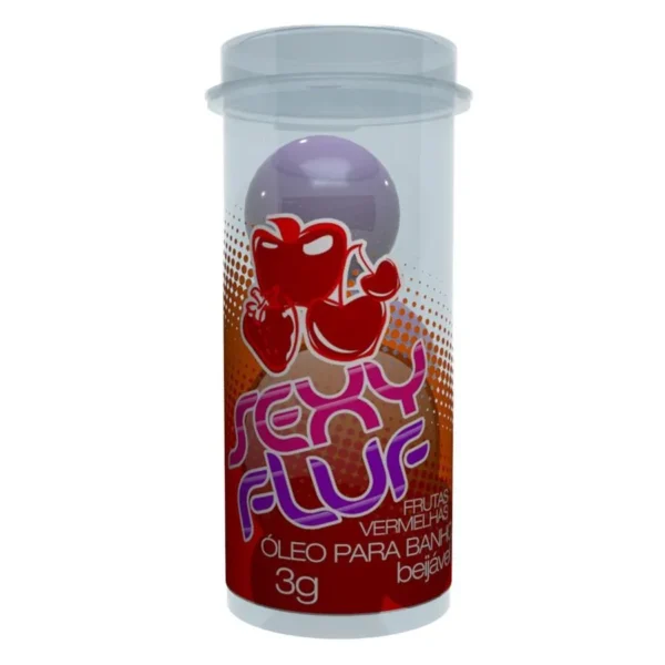 BOLINHAS COM ÓLEO BEIJÁVEL PARA BANHO E MASSAGEM INTT SEXY FLUF 3G - Imagem 2