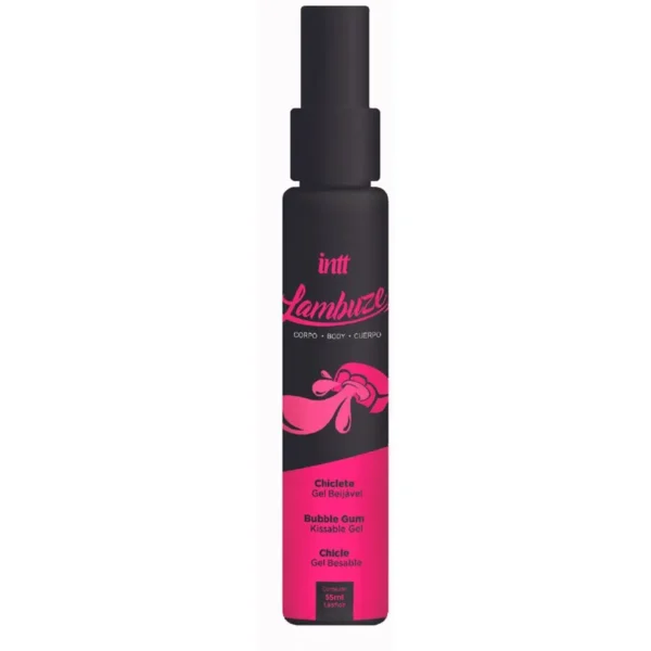 GEL BEIJÁVEL PARA SEXO ORAL  MASSAGEM LUBRIFICAÇÃO INTT LAMBUZE SPRAY 55ML 5 SABORES - Imagem 12
