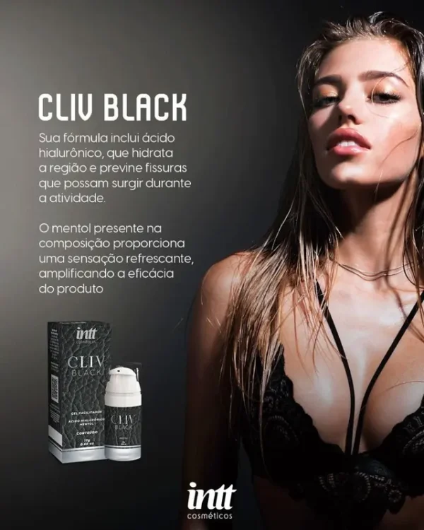 DESSENSIBILIZANTE PARA SEXO ANAL INTT CLIV BLACK SPRAY 17G