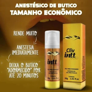 DESSENSIBILIZANTE PARA SEXO ANAL INTT CLIV INTT GOLD SPRAY 17G