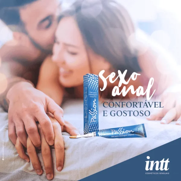 DESSENSIBILIZANTE PARA SEXO ANAL INTT PASSION GEL 15G MENTA - Imagem 4