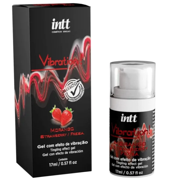 ESTIMULANTE UNISSEX VIBRADOR LÍQUIDO INTT VIBRATIONAL POWER SPRAY 17ML 14 SABORES - Imagem 2