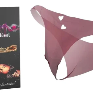 CALCINHA SOLÚVEL EFEITO VIBRAÇÃO BEIJÁVEL INTT VIBRATION 2 SABORES