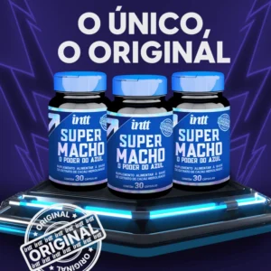 SUPLEMENTO MULTIVITAMÍNICO INTT SUPER MACHO 30 CÁPSULAS