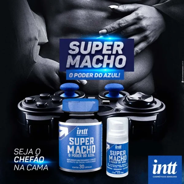 SUPLEMENTO MULTIVITAMÍNICO INTT SUPER MACHO 30 CÁPSULAS - Imagem 3