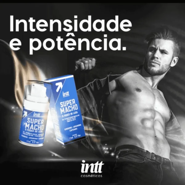 GEL ESTIMULANTE VASODILATADOR INTT SUPER MACHO 17ML - Imagem 5