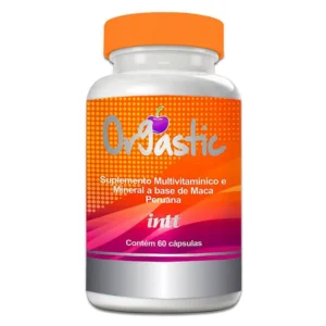 SUPLEMENTO MULTIVITAMÍNICO FEMININO INTT ORGASTIC 60 CÁPSULAS
