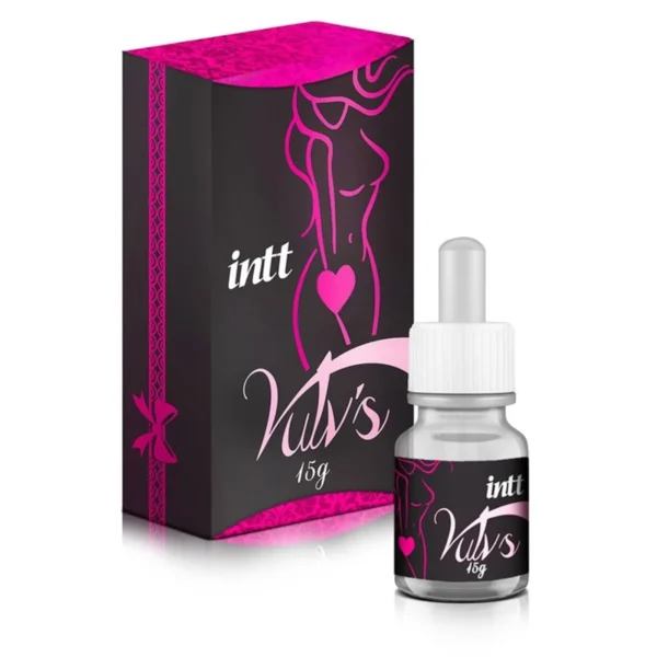 GEL EXCITANTE FEMININO TÉRMICO VIBRADOR INTT FEROMÔNIO VULV'S 15G GOTAS - Imagem 7