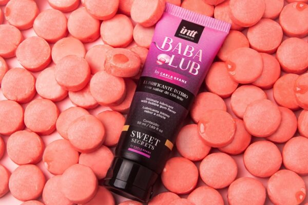 GEL LUBRIFICANTE ÍNTIMO SABOR CHICLETE INT BABALUB 50ML - Imagem 4