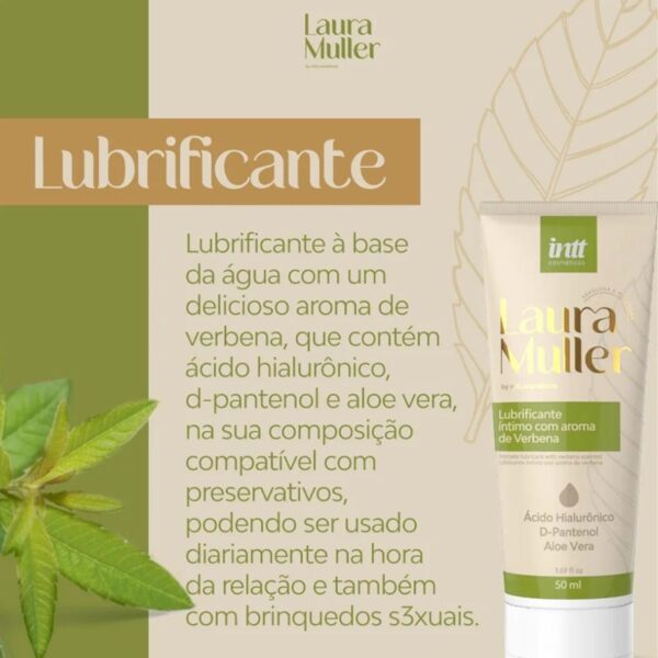 LUBRIFICANTE ÍNTIMO INTT BY LAURA MULLER 50ML VERBENA - Imagem 5