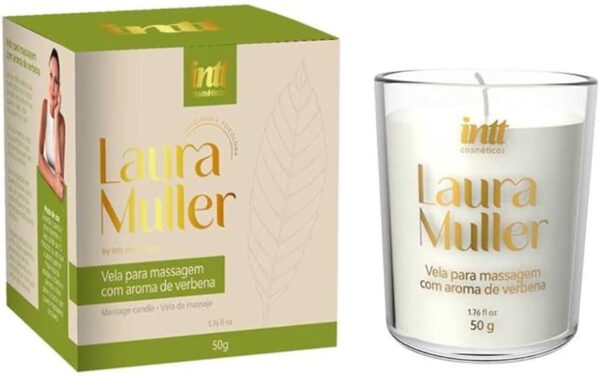 VELA PARA MASSAGEM BEIJÁVEL INTT BY LAURA MULLER 50G VERBENA - Imagem 3