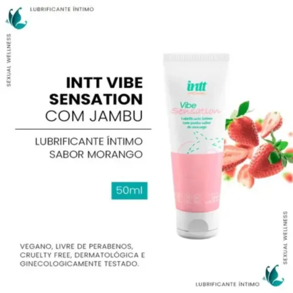 LUBRIFICANTE ÍNTIMO COM EFEITO DE VIBRAÇÃO LEVE INTT VIBE SENSATION 50ML - Imagem 6