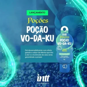 GEL TÉRMICO DESSENSIBILIZANTE PARA SEXO ANAL INTT POÇÃO VO-DA-KU 15G MENTA