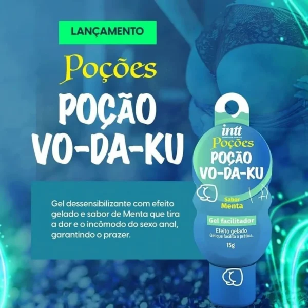 GEL TÉRMICO DESSENSIBILIZANTE PARA SEXO ANAL INTT POÇÃO VO-DA-KU 15G MENTA - Imagem 4