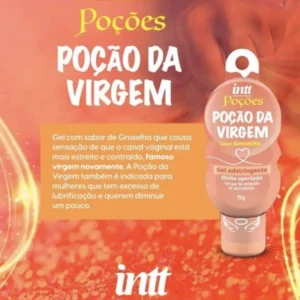 GEL ADSTRINGENTE FEMININO INTT POÇÃO DA VIRGEM 15G GROSELHA