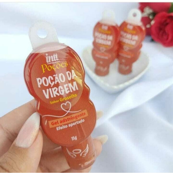 GEL ADSTRINGENTE FEMININO INTT POÇÃO DA VIRGEM 15G GROSELHA - Imagem 3