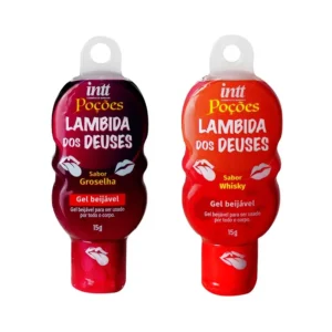 GEL PARA SEXO ORAL BEIJO GREGO INTT LAMBIDA DOS DEUSES 15G 2 SABORES