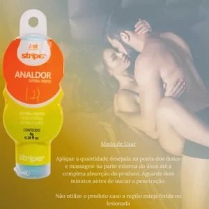 GEL DESSENSIBLIZANTE PARA SEXO ANAL SEM DOR INTT ANALDOR 8G