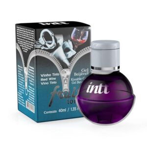 GEL BEIJÁVEL PARA SEXO ORAL INTT FRUIT SEXY TONS 50ML VINHO TINTO