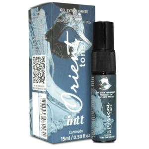 GEL EXCITANTE UNISSEX TÉRMICO INTT ORIENT TONS 15ML VINHO TINTO