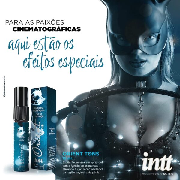 GEL EXCITANTE UNISSEX TÉRMICO INTT ORIENT TONS 15ML VINHO TINTO - Imagem 3