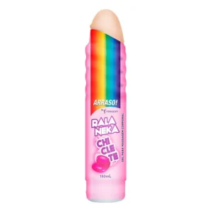 GEL BEIJÁVEL PARA SEXO ORAL  FOR SEXY RALA NEKA SABOR CHICLETE COMESTÍVEL EMBALAGEM ANATÔMICA