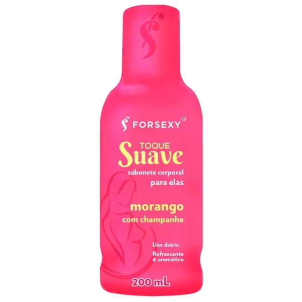 SABONETE CORPORAL FEMININO FOR SEXY TOQUE SUAVE 3 AROMAS 200ML - Imagem 3
