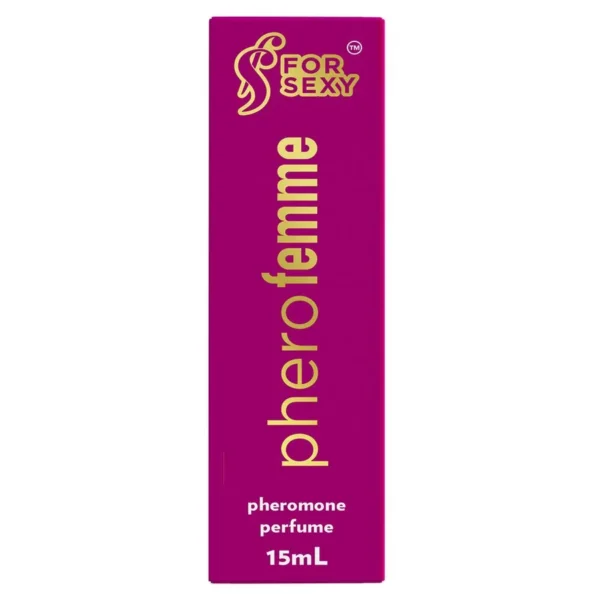 PERFUME AFRODISÍACO FEROMÔNIO FOR SEXY PHEROFEMME SPRAY 15ML - Imagem 3