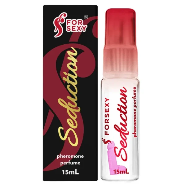PERFUME AFRODISÍACO FEROMÔNIO FOR SEXY SEDUCTION SPRAY 15ML
