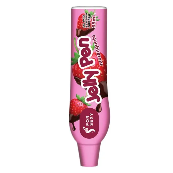 CANETA GEL BEIJÁVEL FOR SEXY JELLY PEN 35ML 16 SABORES - Imagem 3