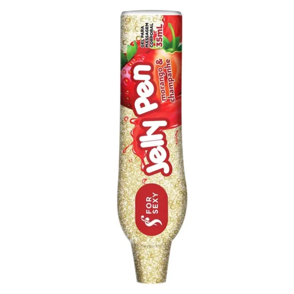 CANETA GEL BEIJÁVEL FOR SEXY JELLY PEN 35ML 16 SABORES - Imagem 2