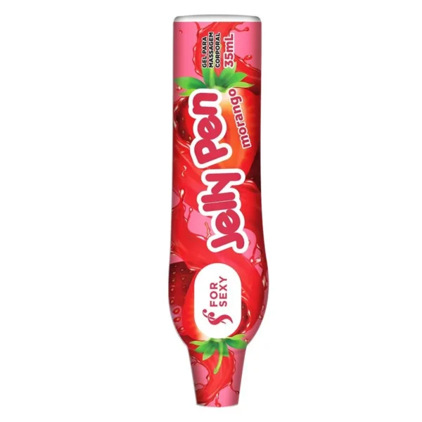 CANETA GEL BEIJÁVEL FOR SEXY JELLY PEN 35ML 16 SABORES - Imagem 5