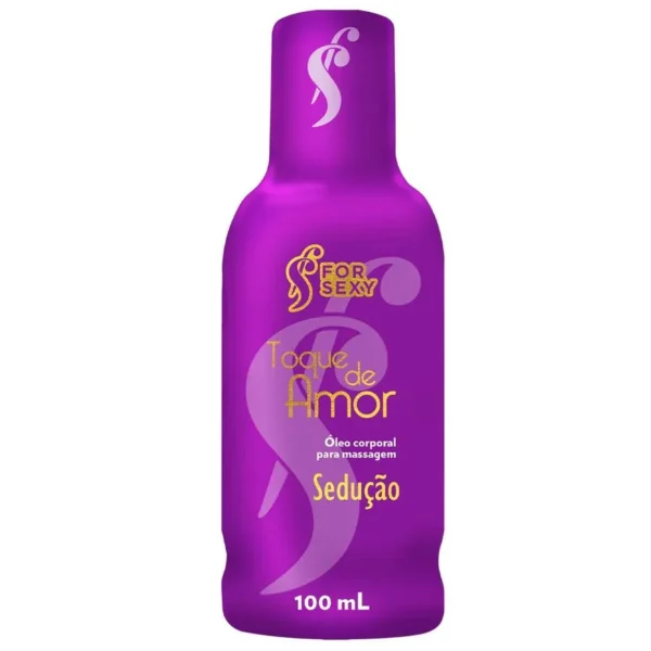 ÓLEO CORPORAL HIDRATANTE PERFUMADO FOR SEXY TOQUE DE AMOR 100ML - Imagem 2