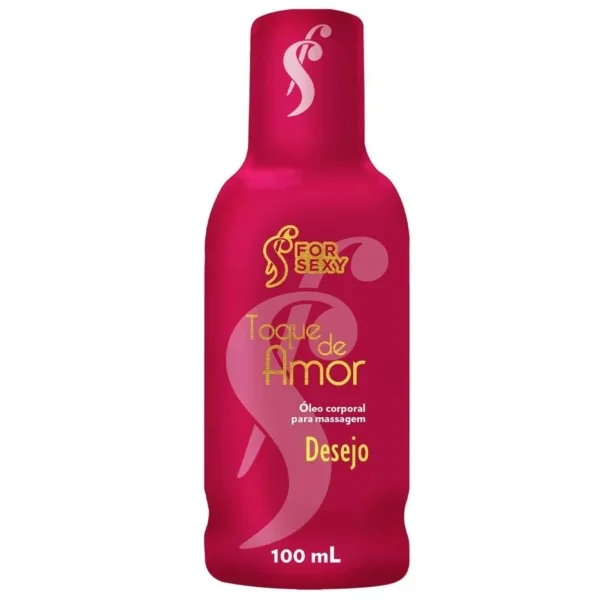 ÓLEO CORPORAL HIDRATANTE PERFUMADO FOR SEXY TOQUE DE AMOR 100ML - Imagem 4
