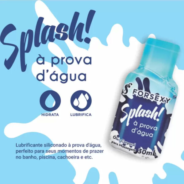 GEL LUBRIFICANTE NEUTRO À PROVA D'ÁGUA FOR SEXY SPLASH 30ML