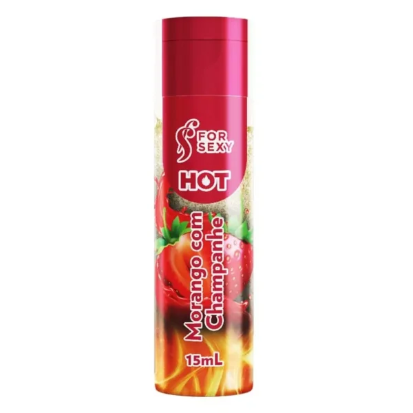 ÓLEO BEIJÁVEL TÉRMICO PARA MASSAGEM FOR SEXY HOT 15ML 18 SABORES - Imagem 4