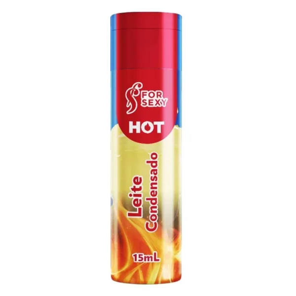 ÓLEO BEIJÁVEL TÉRMICO PARA MASSAGEM FOR SEXY HOT 15ML 18 SABORES - Imagem 5