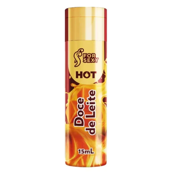 ÓLEO BEIJÁVEL TÉRMICO PARA MASSAGEM FOR SEXY HOT 15ML 18 SABORES - Imagem 10
