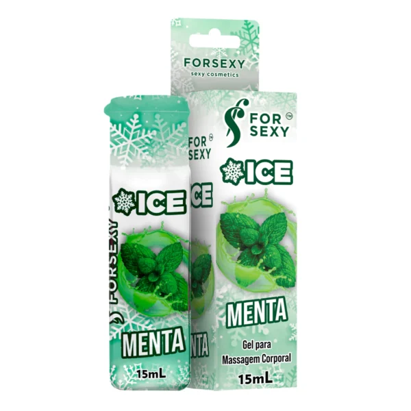 ÓLEO BEIJÁVEL TÉRMICO PARA MASSAGEM FOR SEXY ICE 15ML 5 SABORES - Imagem 2