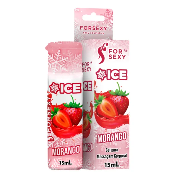 ÓLEO BEIJÁVEL TÉRMICO PARA MASSAGEM FOR SEXY ICE 15ML 5 SABORES - Imagem 4