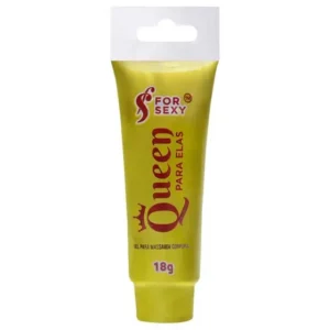 GEL LUBRIFICANTE TÉRMICO VIBRADOR FOR SEXY QUEEN PARA ELAS 18G